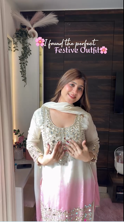 Mirror Baby Pink Dress
