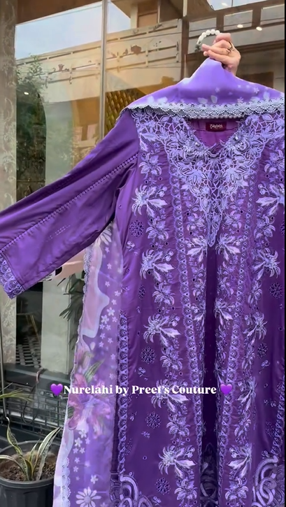 Rose Embroidery Suit