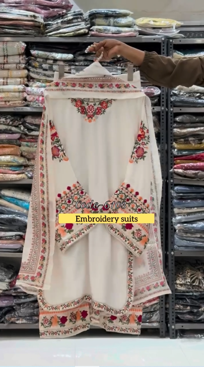 Pack of 2 Embroidery Suits
