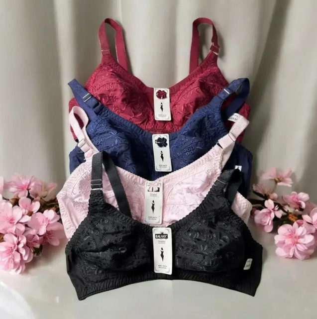 4 Breathable Special Comfortable Cotton Bra