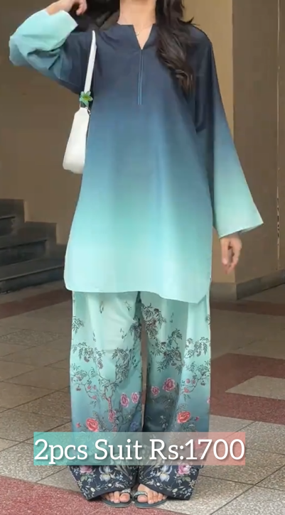 2Pcs Soft Lawn Suit