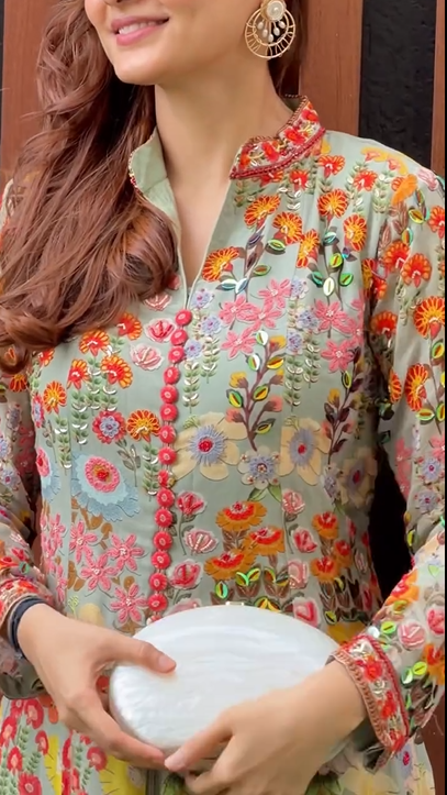 Multi Flower Suit