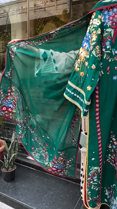 Green Modern Dress