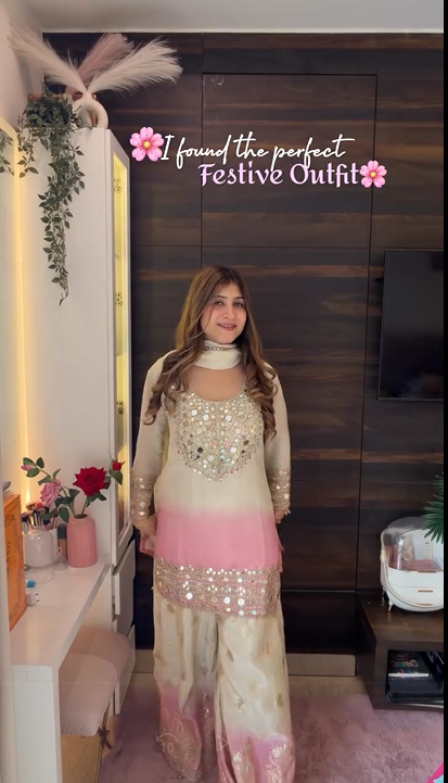 Mirror Baby Pink Dress