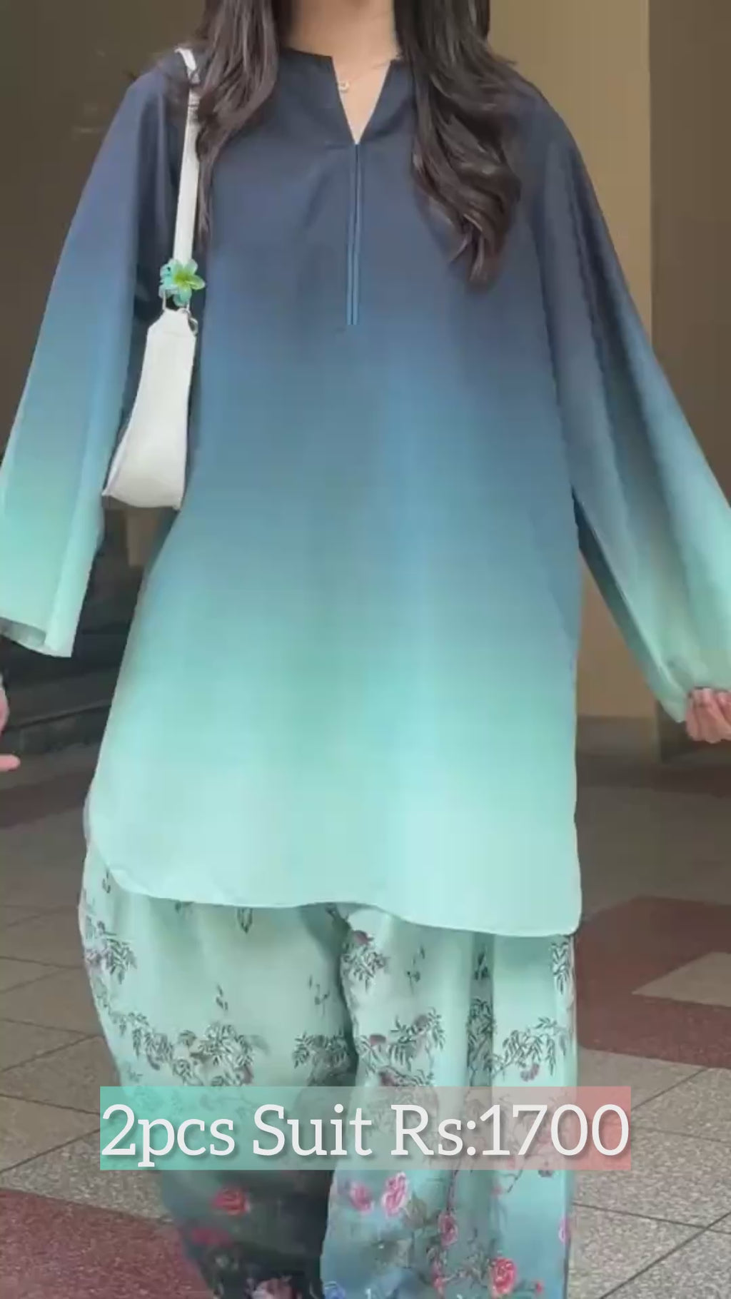 2Pcs Soft Lawn Suit