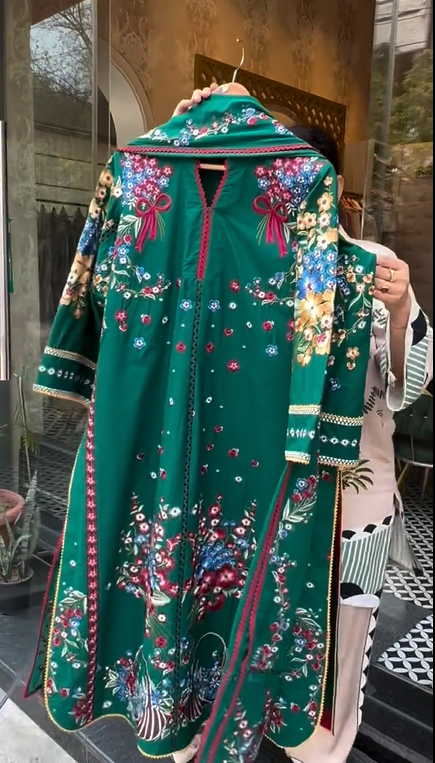 Green Modern Dress