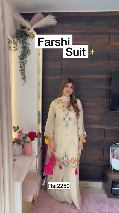 UG Farshi Suit 3pcs