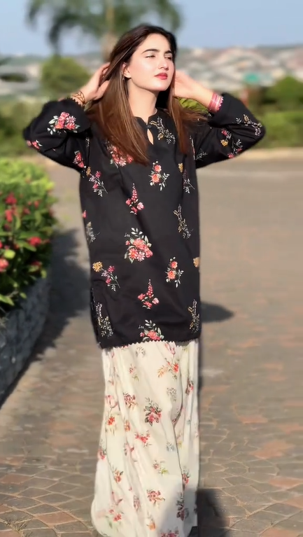 3Pcs Black and White Suit