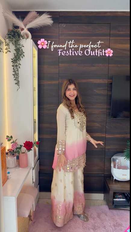 Mirror Baby Pink Dress