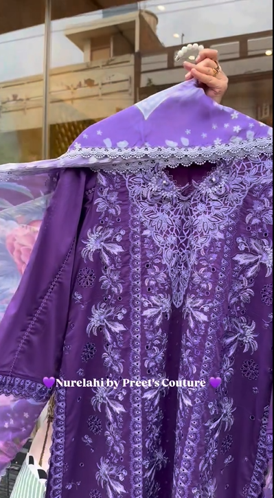 Rose Embroidery Suit