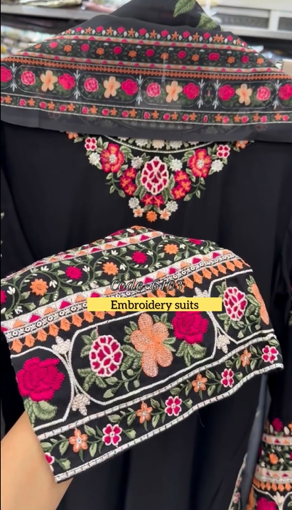 Pack of 2 Embroidery Suits