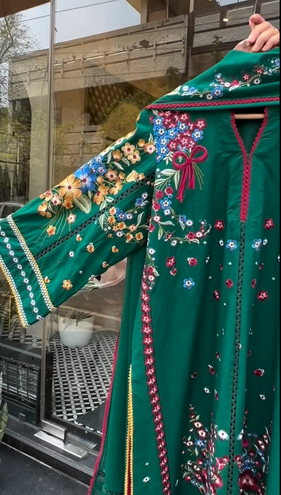 Green Modern Dress
