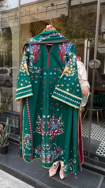 Green Modern Dress