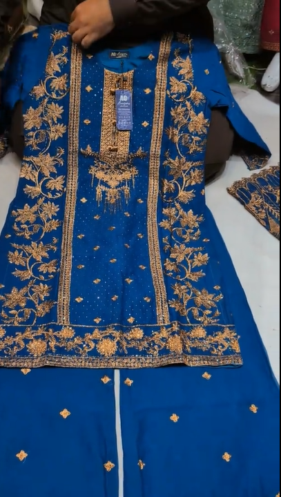 Blue Ready 3Pcs Suit